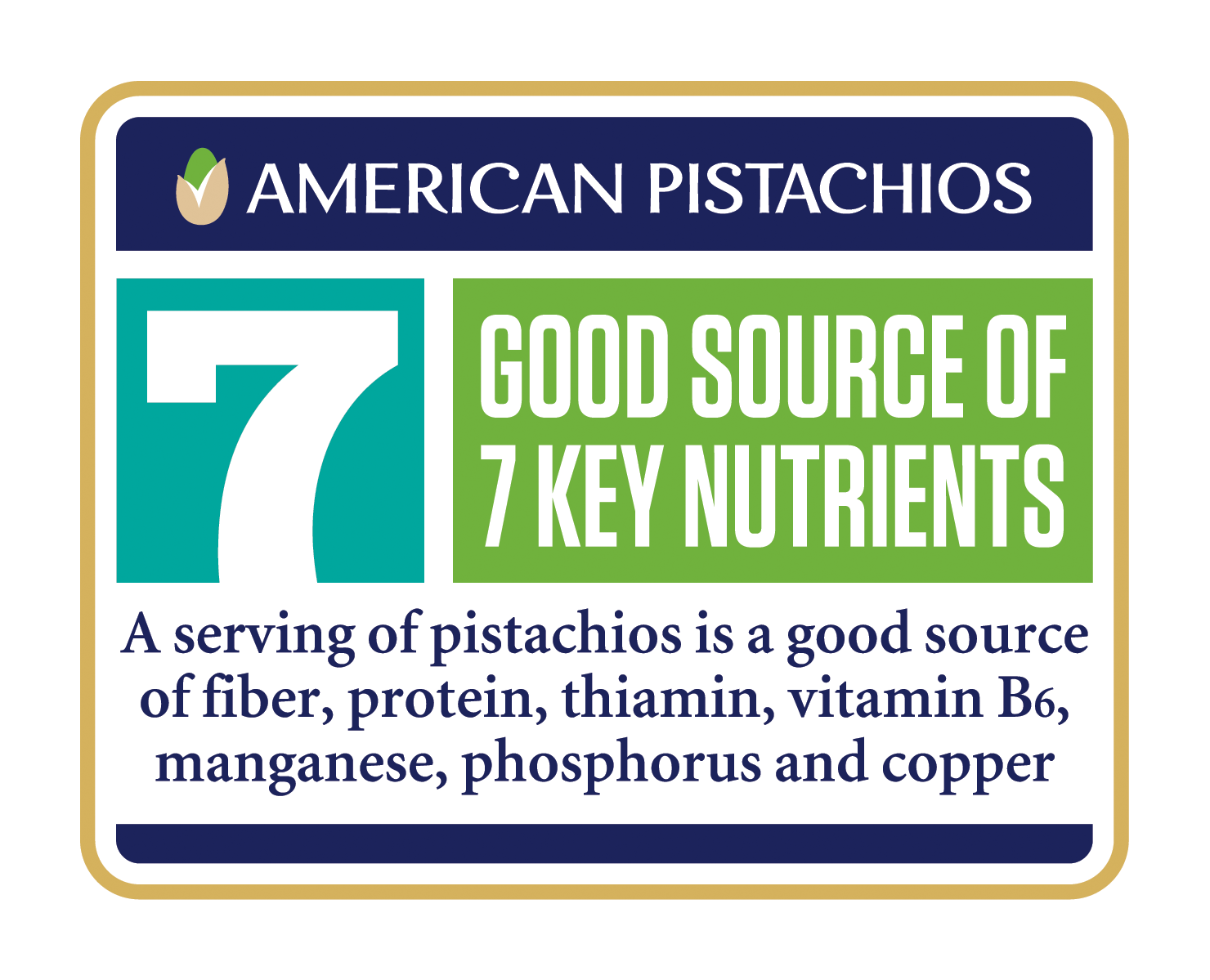 Good Source of 7 Key Nutrients