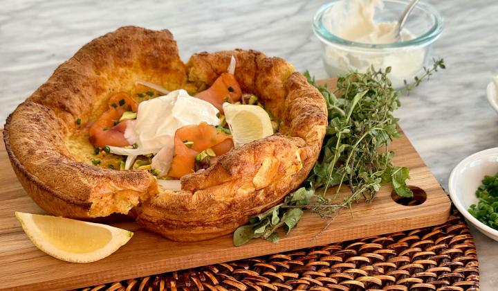 Pistachio Dutch Baby