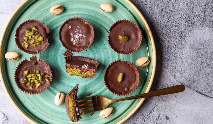 Pistachio Protein Cups